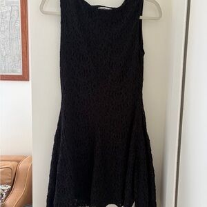 Abercrombie Black Lace Mini Dress Size Small
